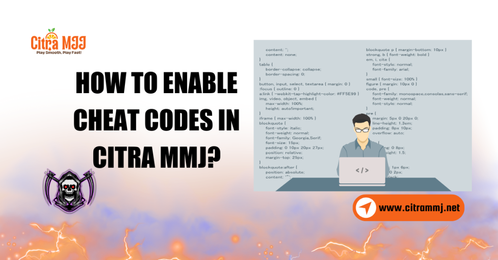 How to enable cheat codes in Citra MMJ